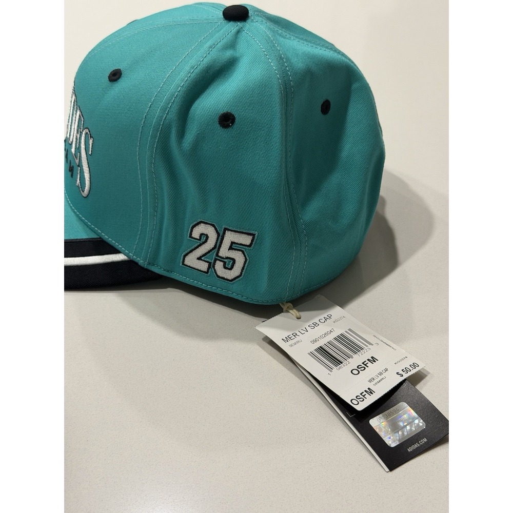 Adidas Mercedes AMG Petronas Formula One Team Las Vegas Snapback Cap KG2274 NWT - Picture 11 of 11
